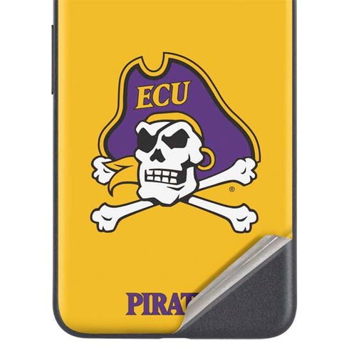 East Carolina University ECU Pirates Logo Yellow Google Pixel 5a Skin